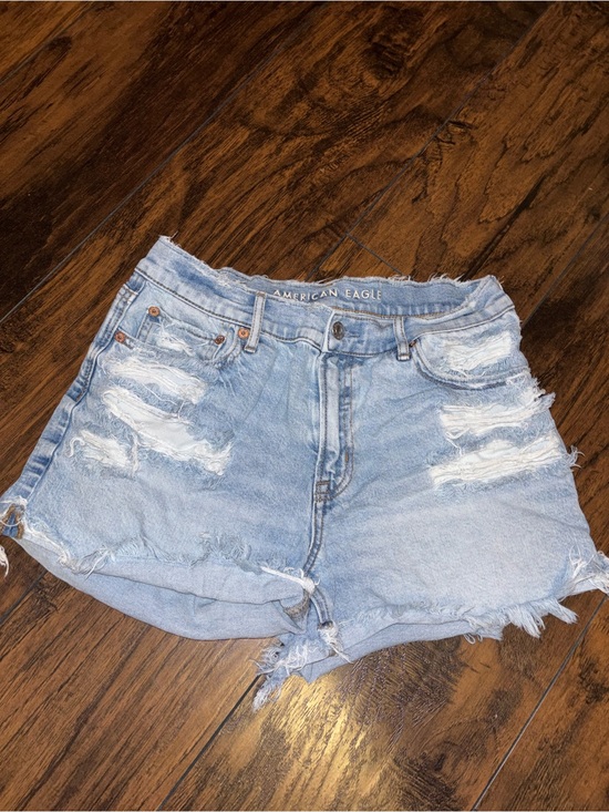 American Eagle Outfitters Pants - American Eagle Outfitters Light Wash Distressed Denim Shorts